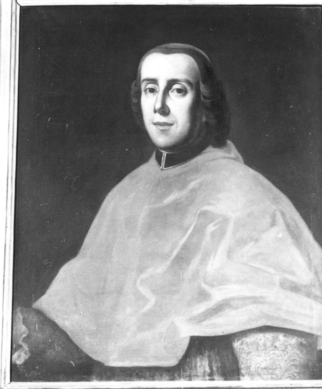 ritratto di cardinale (dipinto) di Milione Vincenzo (cerchia) (terzo quarto sec. XVIII)