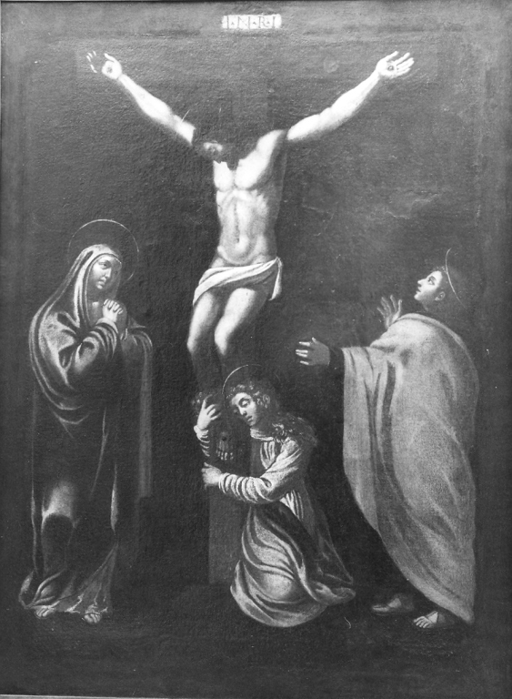 crocifissione (dipinto) - ambito romano (sec. XVII)