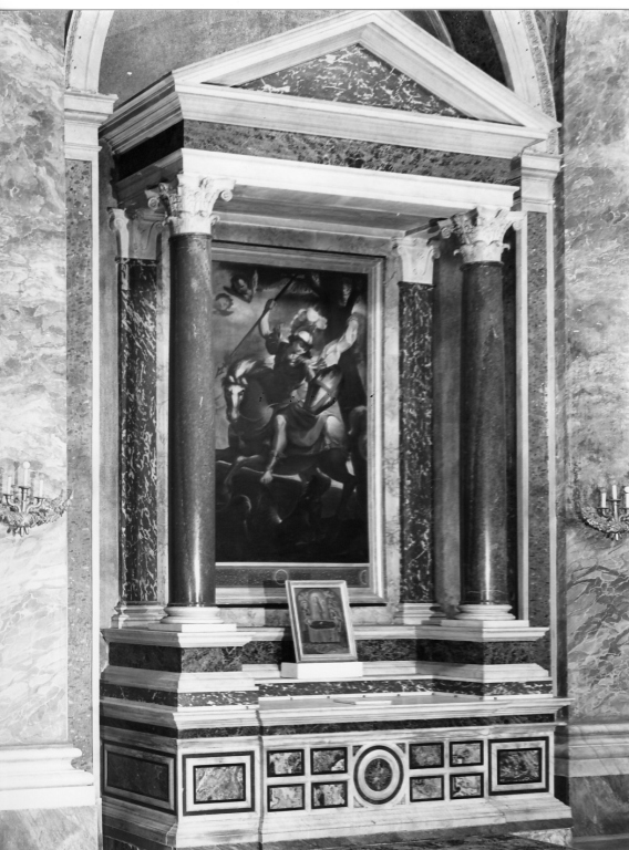 altare - a edicola di Carimini Luca (seconda metà sec. XIX)