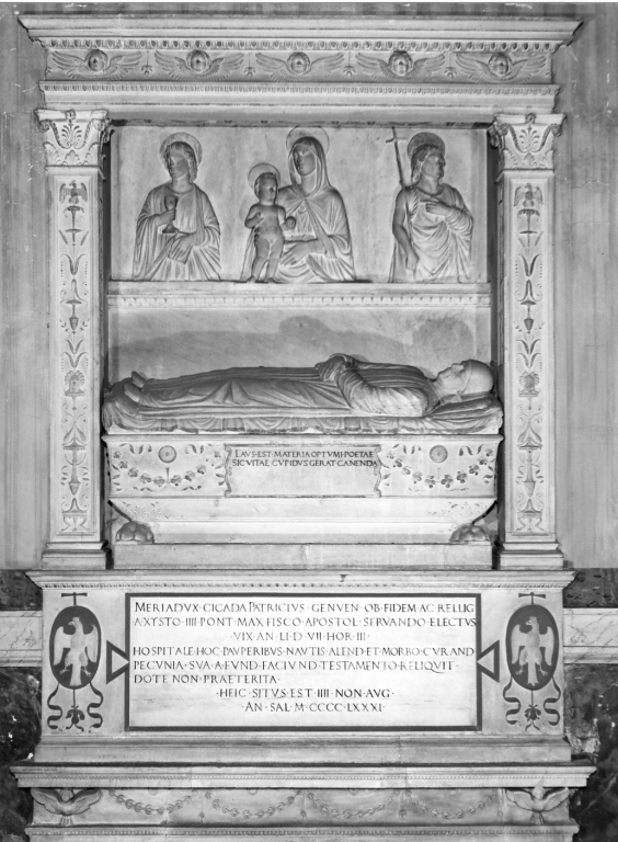 monumento funebre di Bregno Andrea (maniera) (sec. XV)