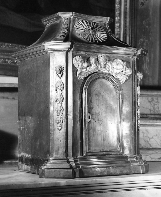 ciborio di Piccaluga Giovanni Battista (attribuito) (sec. XVII)