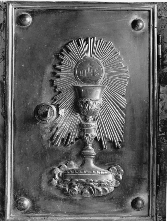 sportello di tabernacolo - ambito romano (sec. XVIII)