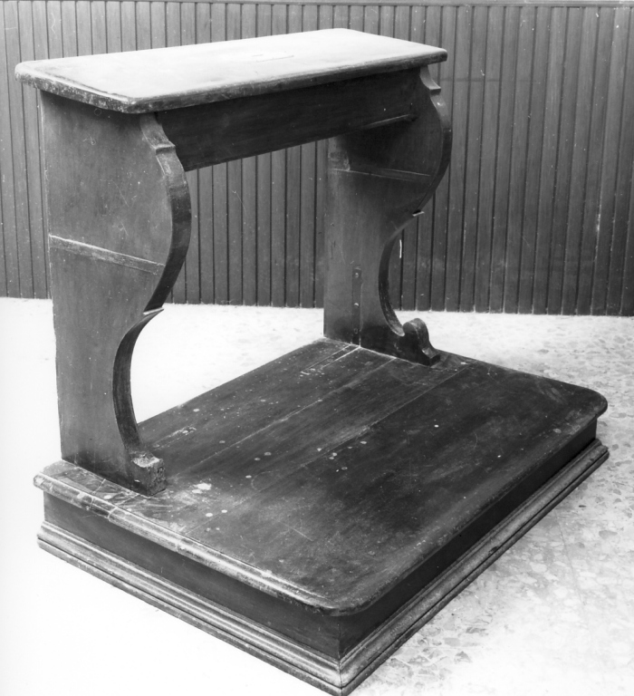 inginocchiatoio - ambito italiano (sec. XIX)