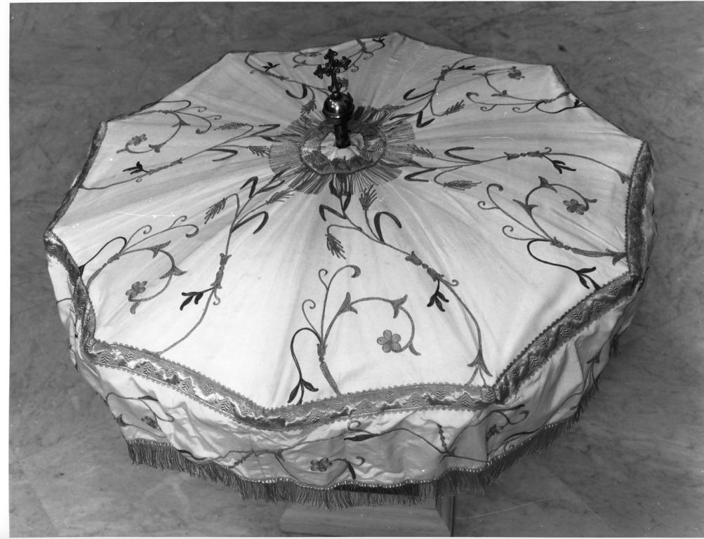 ombrellino processionale - ambito italiano (sec. XIX)