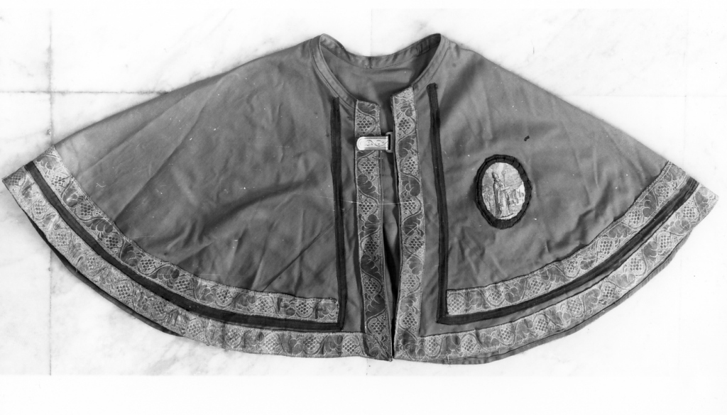 mantelletta, coppia - ambito romano, ambito italiano (sec. XVIII, sec. XX)