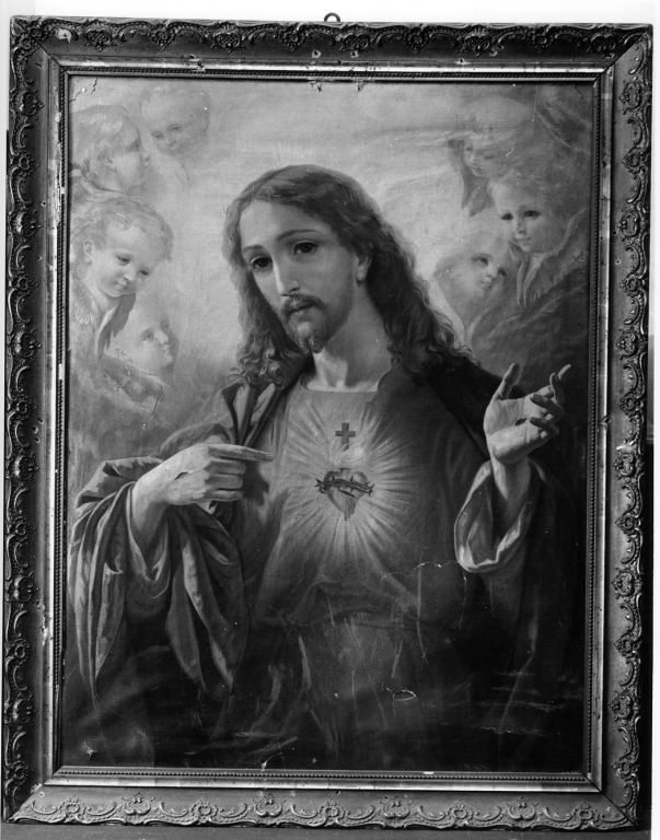 Sacro Cuore di Gesù (dipinto) - ambito italiano (primo quarto sec. XX)