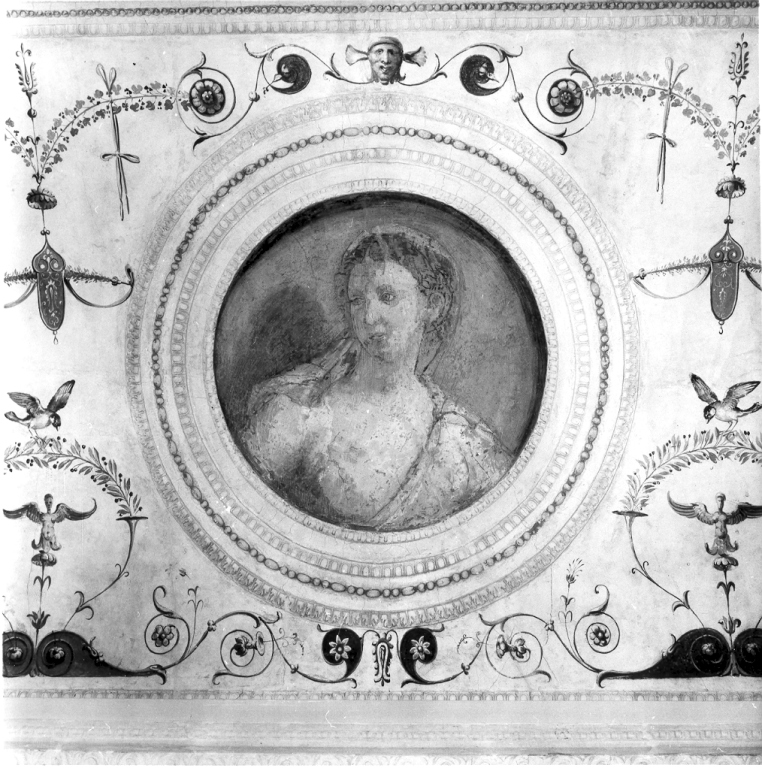 Ritratto di donna (dipinto) di Tamagni Vincenzo (attribuito) (sec. XVI)