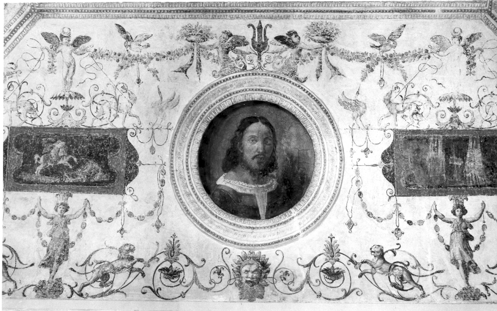 Ritratto d'uomo (dipinto) di Tamagni Vincenzo (attribuito) (sec. XVI)