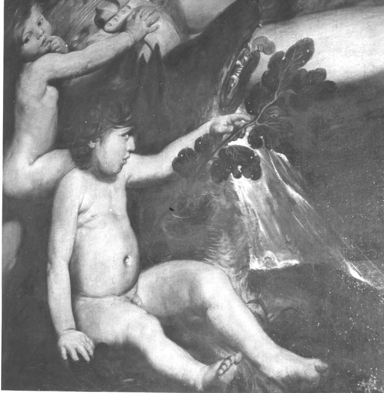 Due putti e una lupa (dipinto) di De Boulogne Valentin (sec. XVII)