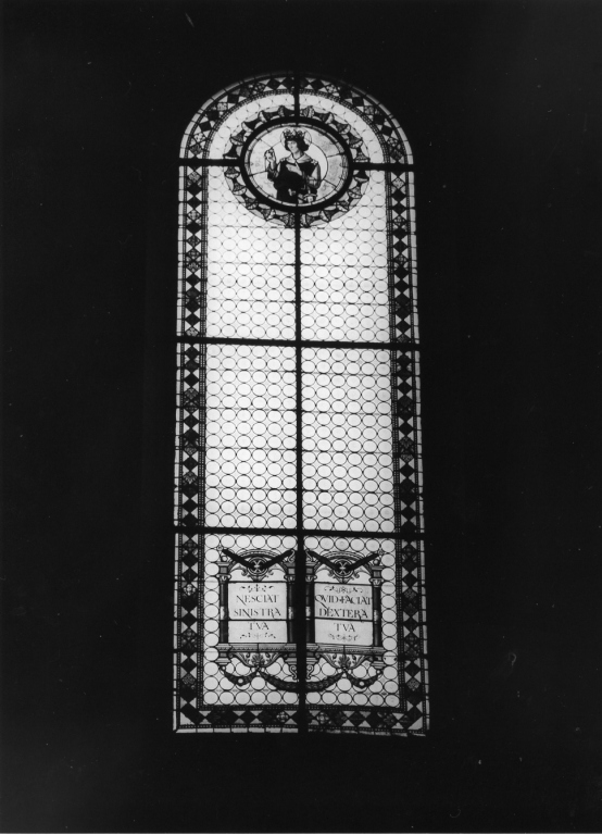 S. Eduardo (vetrata) di Seitz Ludwig (seconda metà sec. XIX)