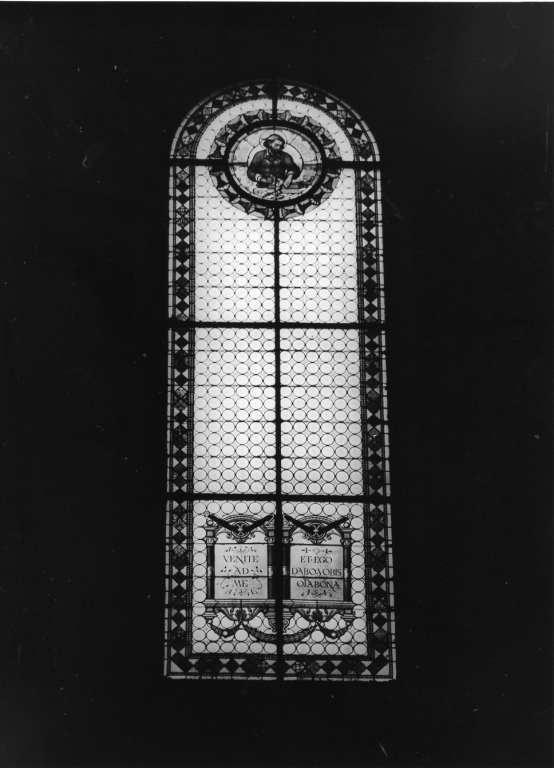 S. Giuseppe (vetrata) di Seitz Ludwig (seconda metà sec. XIX)