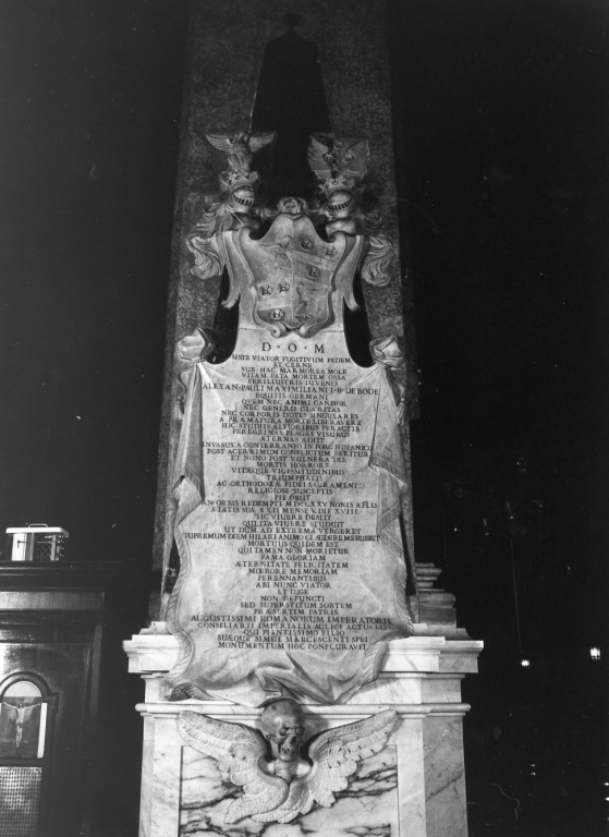 monumento funebre - ambito Italia centrale (sec. XVIII)