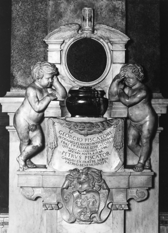 monumento funebre di Duquesnoy François detto Francesco Fiammingo (prima metà sec. XVII)