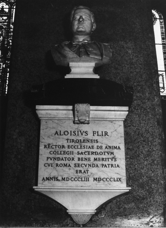 Ritratto di Alois Flir (busto) di Seeboeck Ferdinand (sec. XX)