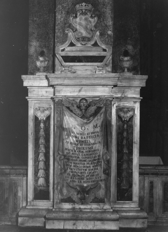 monumento funebre - ambito romano (sec. XVIII)