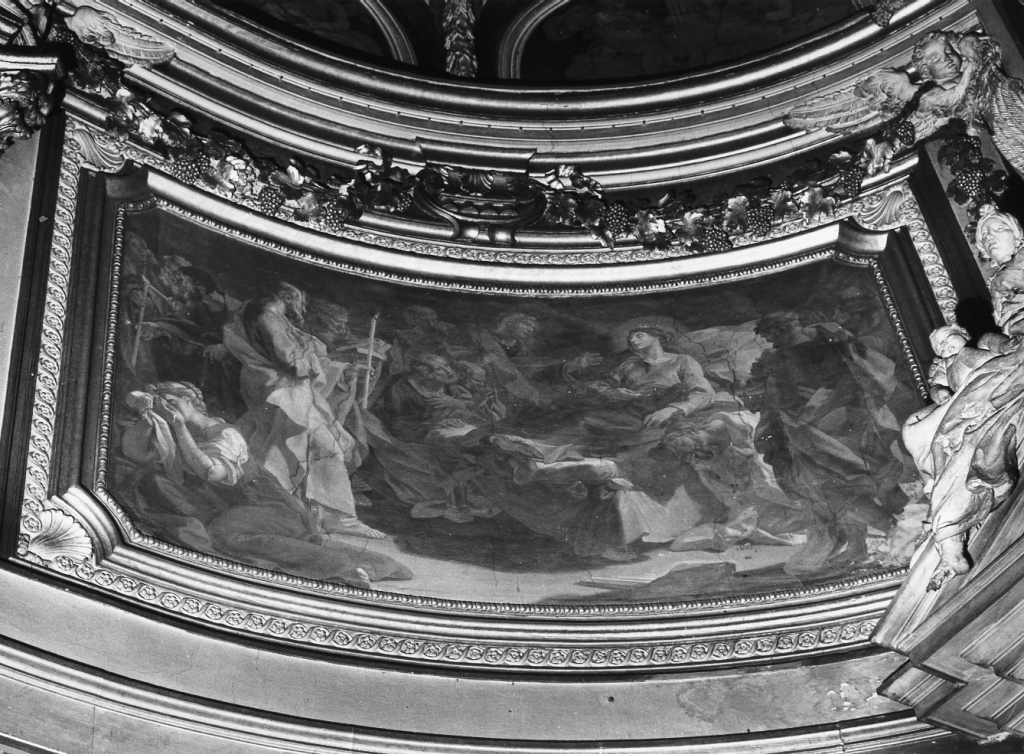 Morte della Vergine (dipinto) di Stern Ludovico (metà sec. XVIII)