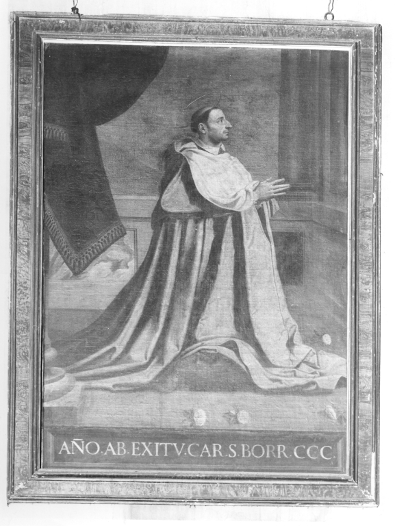 S. Carlo Borromeo (dipinto) - ambito romano (inizio sec. XIX)