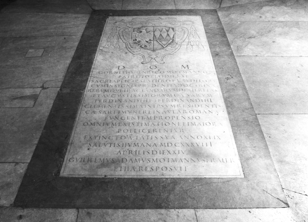 lapide - ambito romano (sec. XVII)