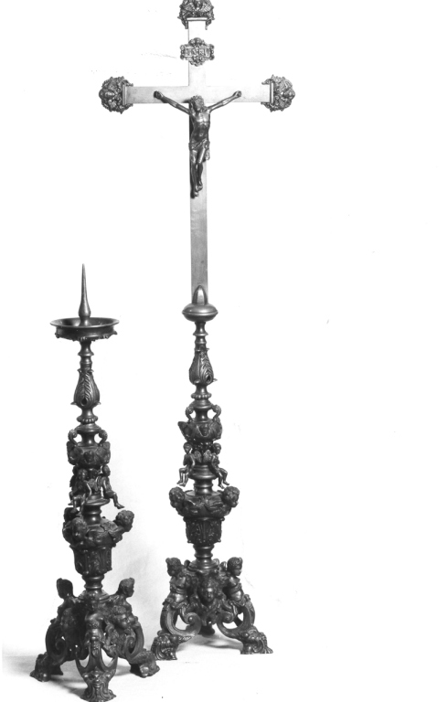 candeliere, serie - ambito romano (fine/inizio secc. XVI/ XVII)