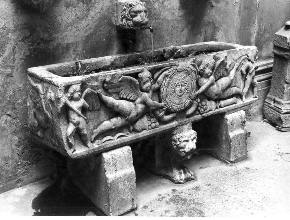 Amorini (sarcofago) - ambito romano (secc. II/ III)