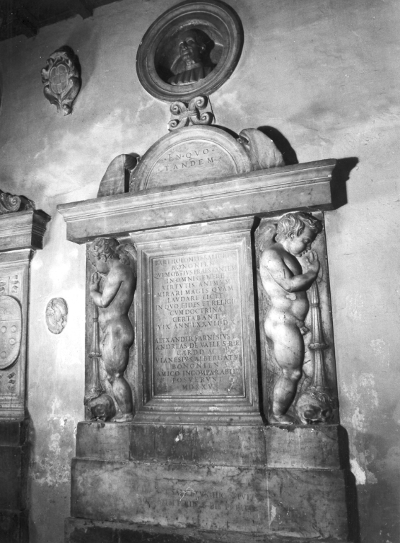 monumento funebre - ambito romano (prima metà sec. XVI)