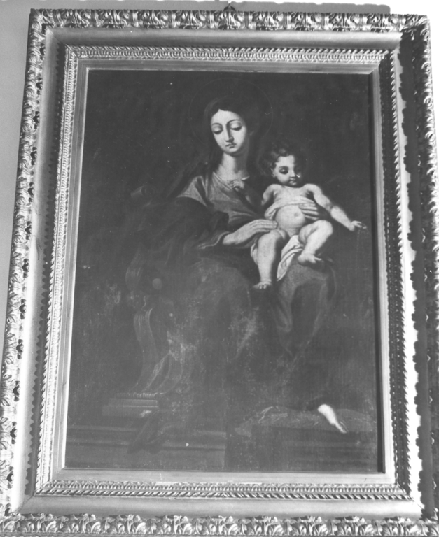 Madonna con Bambino (dipinto) - ambito romano (sec. XVII)