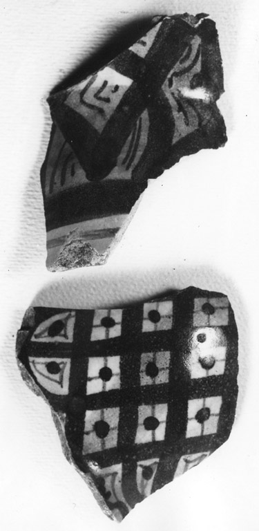 boccale, frammento - manifattura romana (metà sec. XVI)