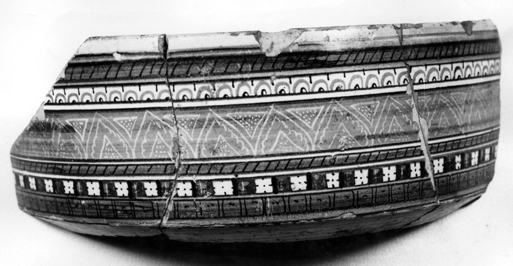 catino, frammento - manifattura di Deruta (prima metà sec. XVI)