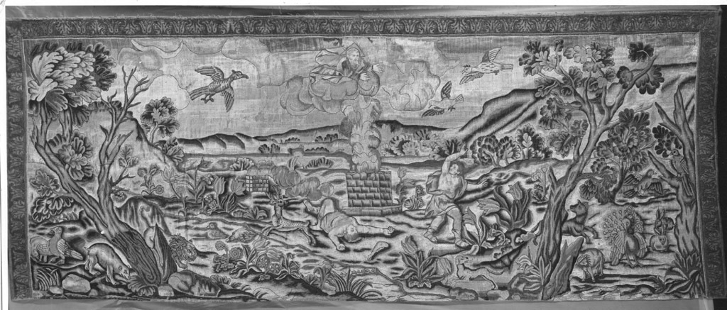 tessuto - manifattura francese (sec. XVI)