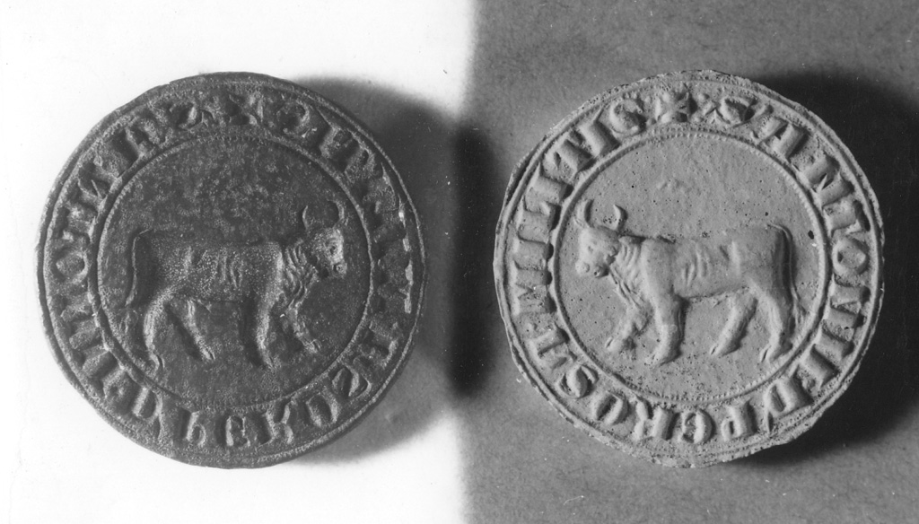 sigillo - ambito italiano (secc. XII/ XV)