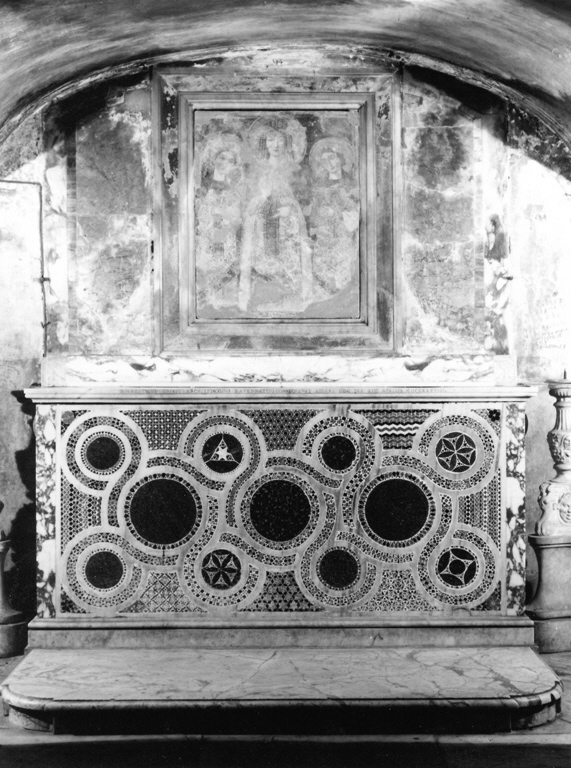 altare - bottega romana (sec. XVIII)