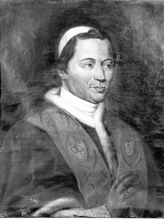 Ritratto di Pio IX Papa (dipinto) - ambito romano (terzo quarto sec. XIX)