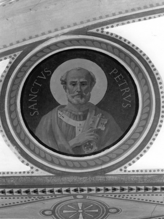 Ritratti di santi (decorazione pittorica) - ambito romano (sec. XX)