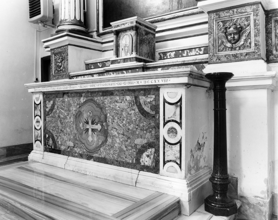 dossale - manifattura romana (sec. XVII)