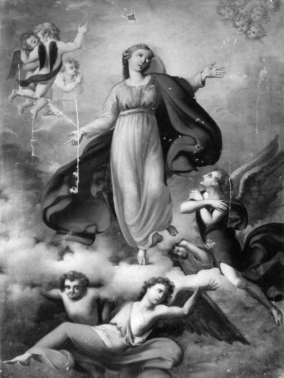 Madonna Assunta (dipinto) di Zinerman (sec. XIX)