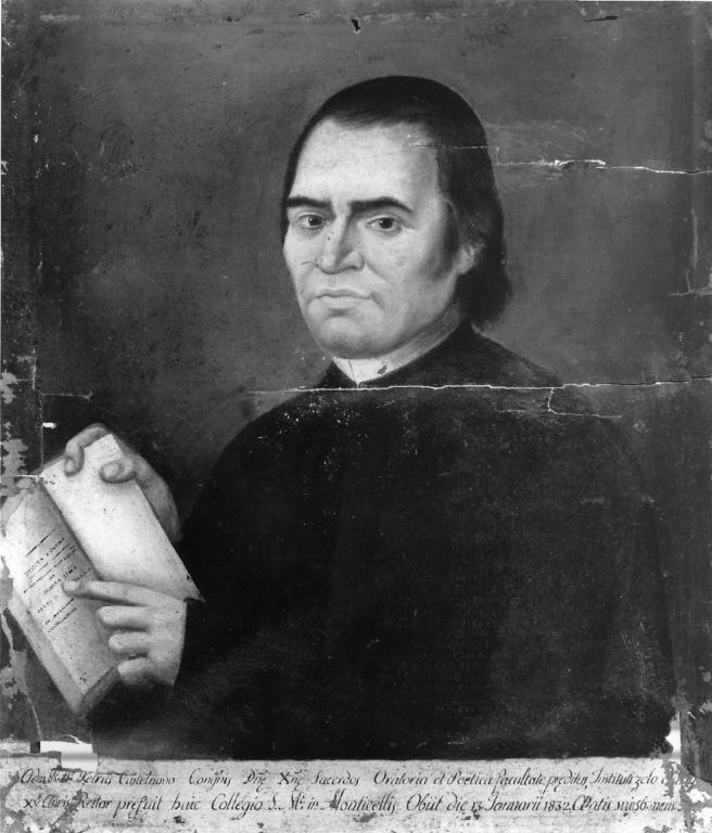 Ritratto di Pietro Castelnovo (dipinto) - ambito romano (sec. XIX)