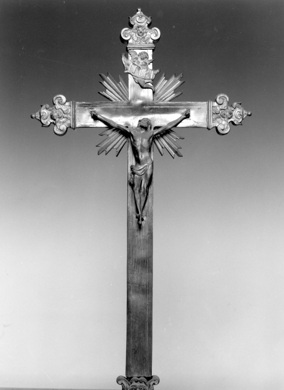 crocifisso - manifattura romana (sec. XIX)