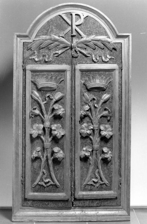 tabernacolo - manifattura romana (sec. XIX)