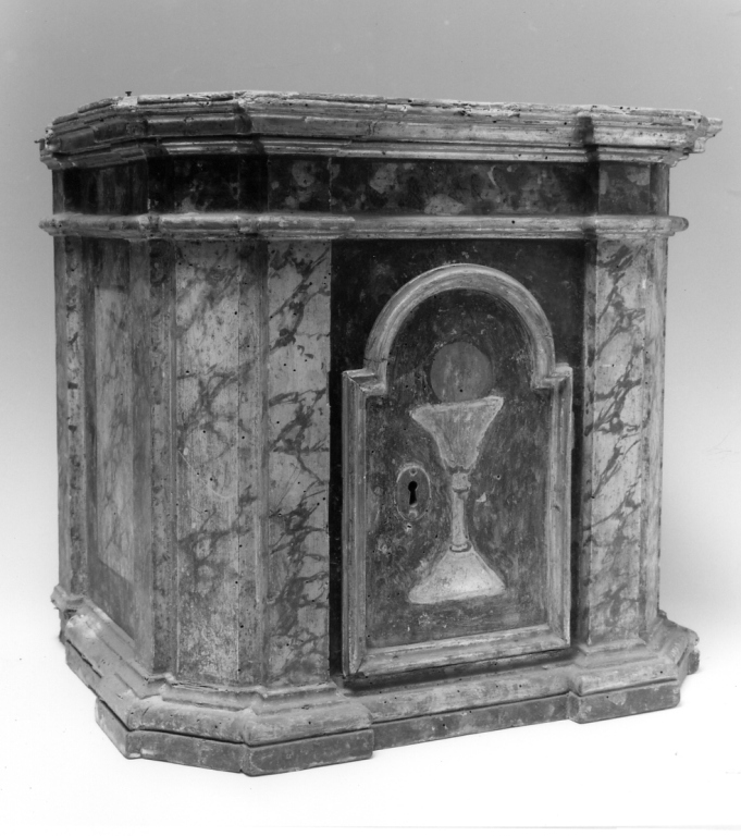 tabernacolo - manifattura romana (sec. XIX)