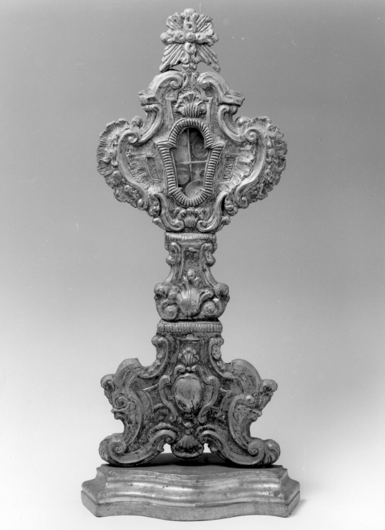 reliquiario - a ostensorio - ambito romano (sec. XVIII)