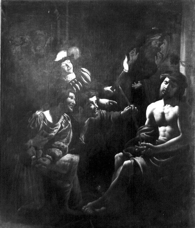 Cristo deriso (dipinto) di Van Honthorst Gerrit detto Gherardo delle Notti (prima metà sec. XVII)