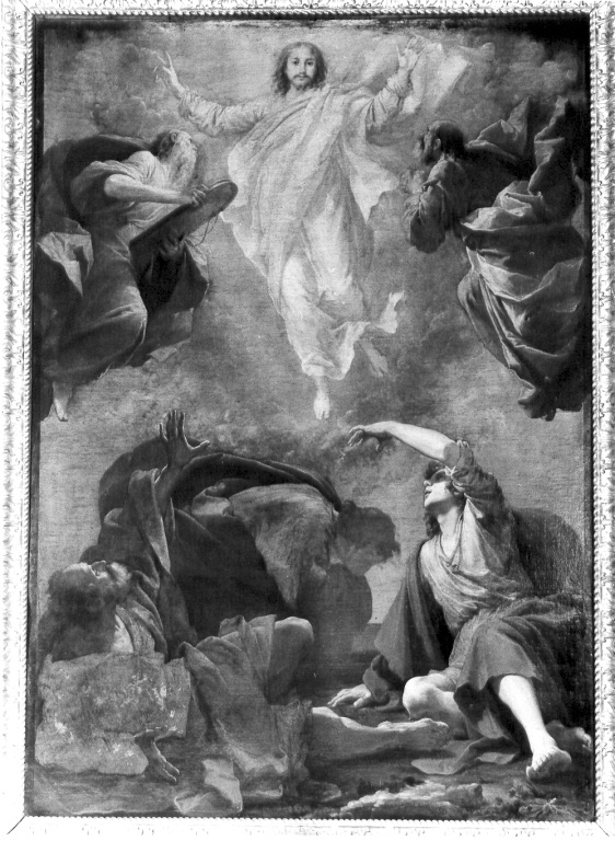 trasfigurazione (dipinto) di Balassi Mario (sec. XVII)