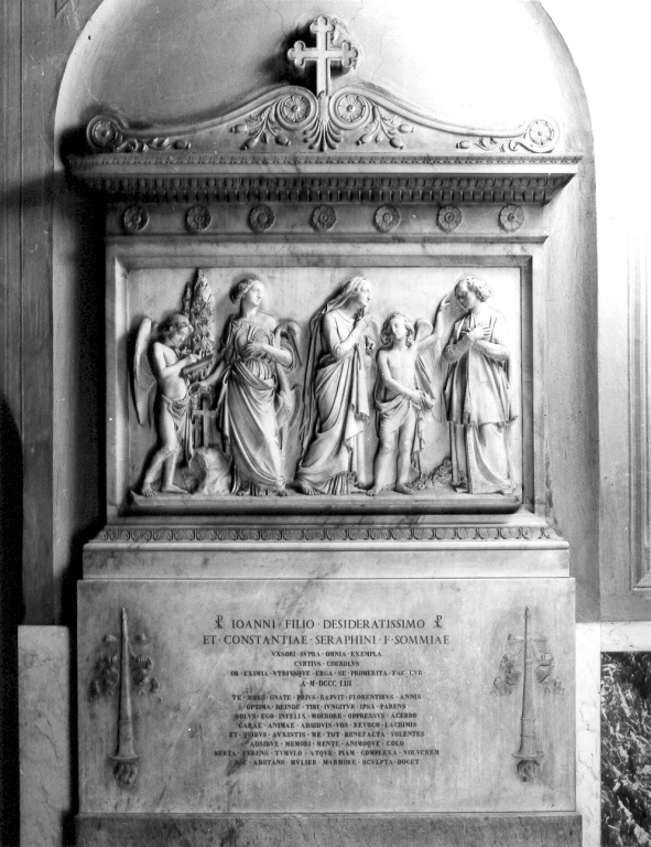 monumento funebre di Bisetti Antonio (sec. XIX)