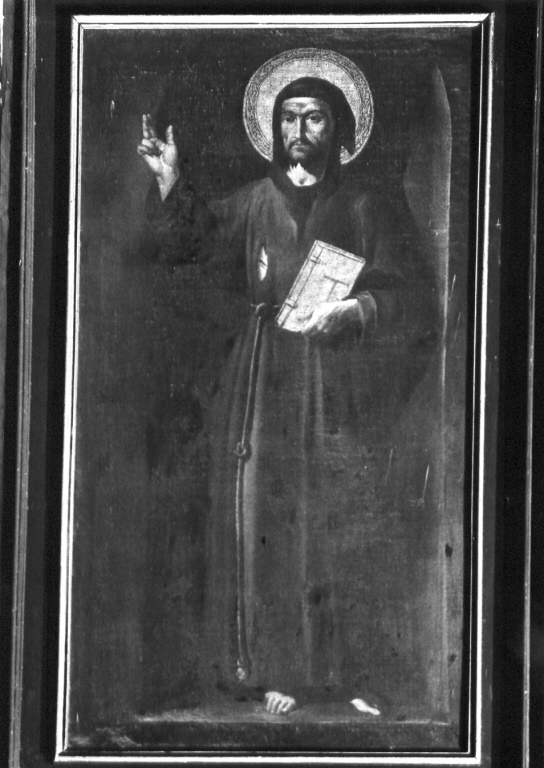 san Francesco d'Assisi (dipinto) - ambito romano (prima metà sec. XIX)