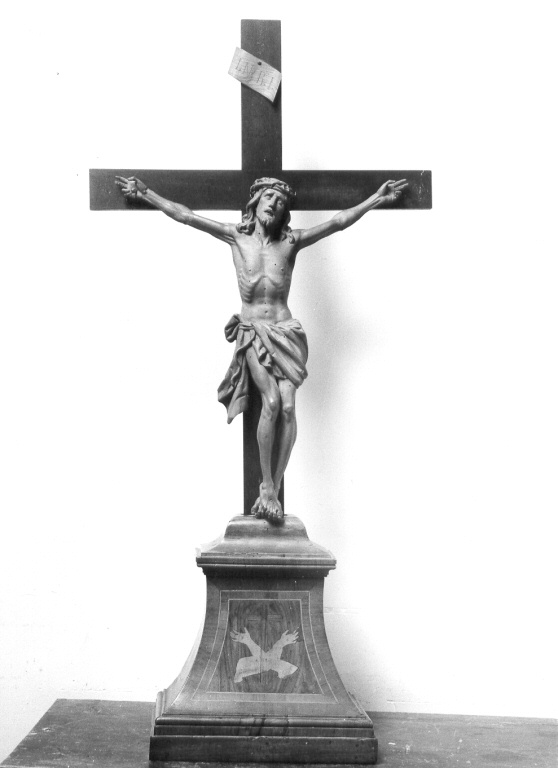 Cristo crocifisso (scultura) - ambito romano (fine sec. XVII)