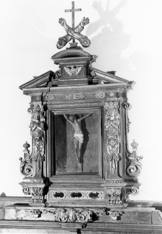 Cristo crocifisso (scultura) - ambito romano (seconda metà sec. XVII)