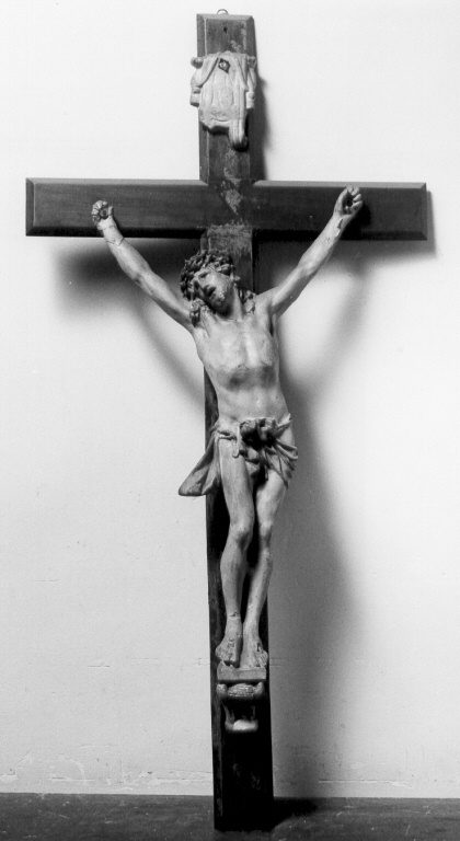 Cristo crocifisso (scultura) - ambito romano (sec. XVIII)
