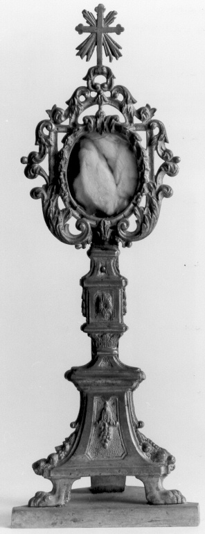 reliquiario - ambito romano (sec. XIX)