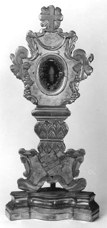 reliquiario - a ostensorio - ambito romano (seconda metà sec. XVIII)
