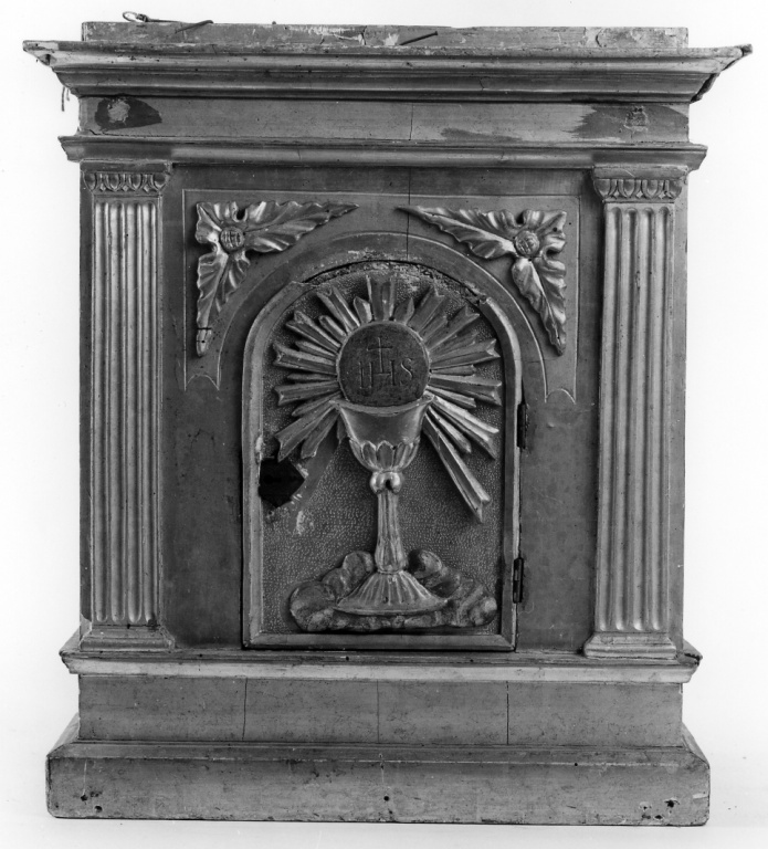 tabernacolo - a tempietto - ambito romano (seconda metà sec. XIX)